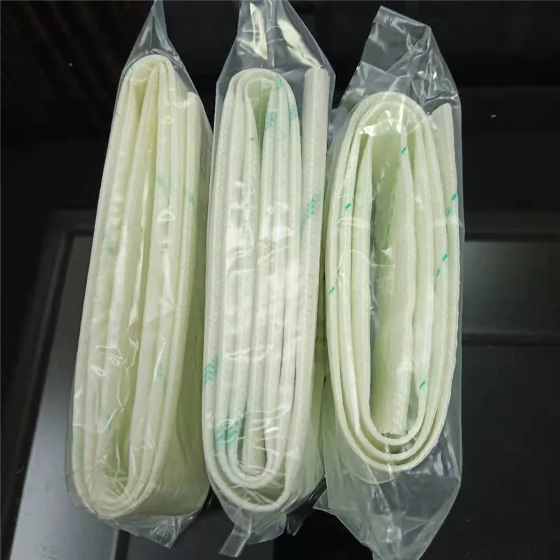1 pack of 1 m or 0.9m Yellow wax tube 30/35/40mm Fiberglass sleeving High temperature insulated wire casing Glass Fiber Tube