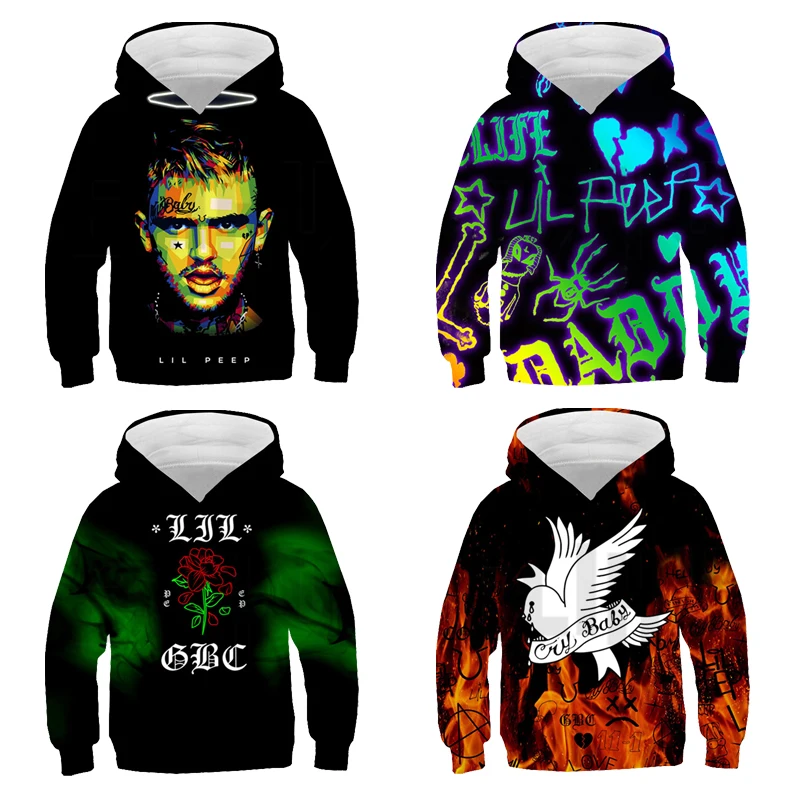 

3D Lil Peep Hoodies Love Lil.peep Men Sweatshirts Hooded Pullover Cloth Tops Male/Women Sudaderas Cry Baby Men Hoodie Streetwear