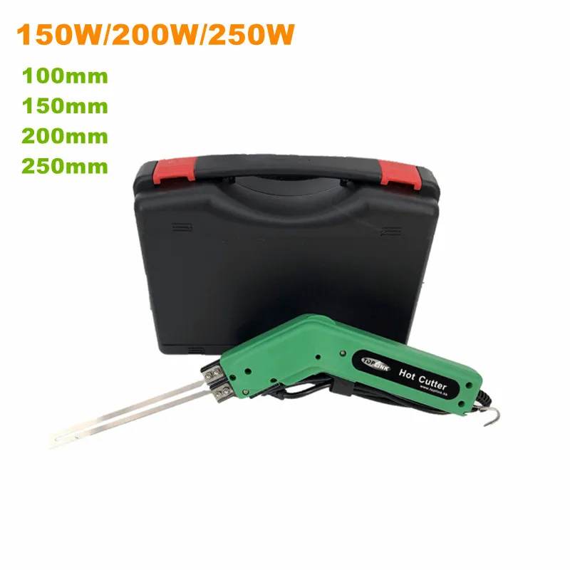 150W/200W/250W Heavy Duty Electric Hand Held Hot Heating Knife Tool For Foam and Sponge Cutting