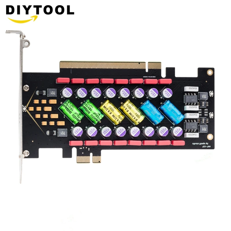 1 шт., плата фильтра питания elfaithpc hi-fi PCI/PCI-E Hi-Fi