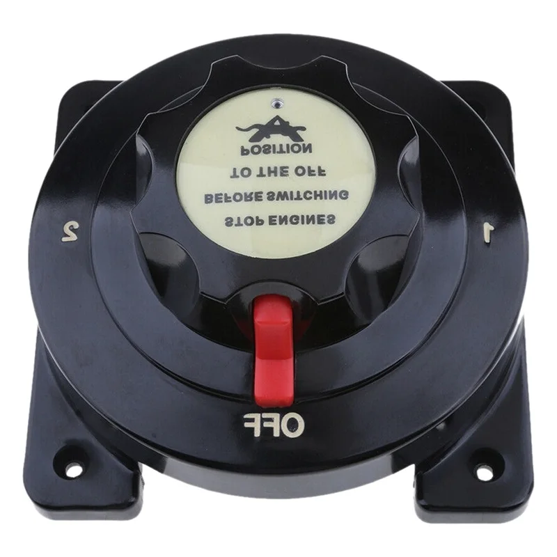 6-32V 300A Heavy Duty Marine Dual Battery Switch Isolator Selector Boat/RV/Caravan/Yacht