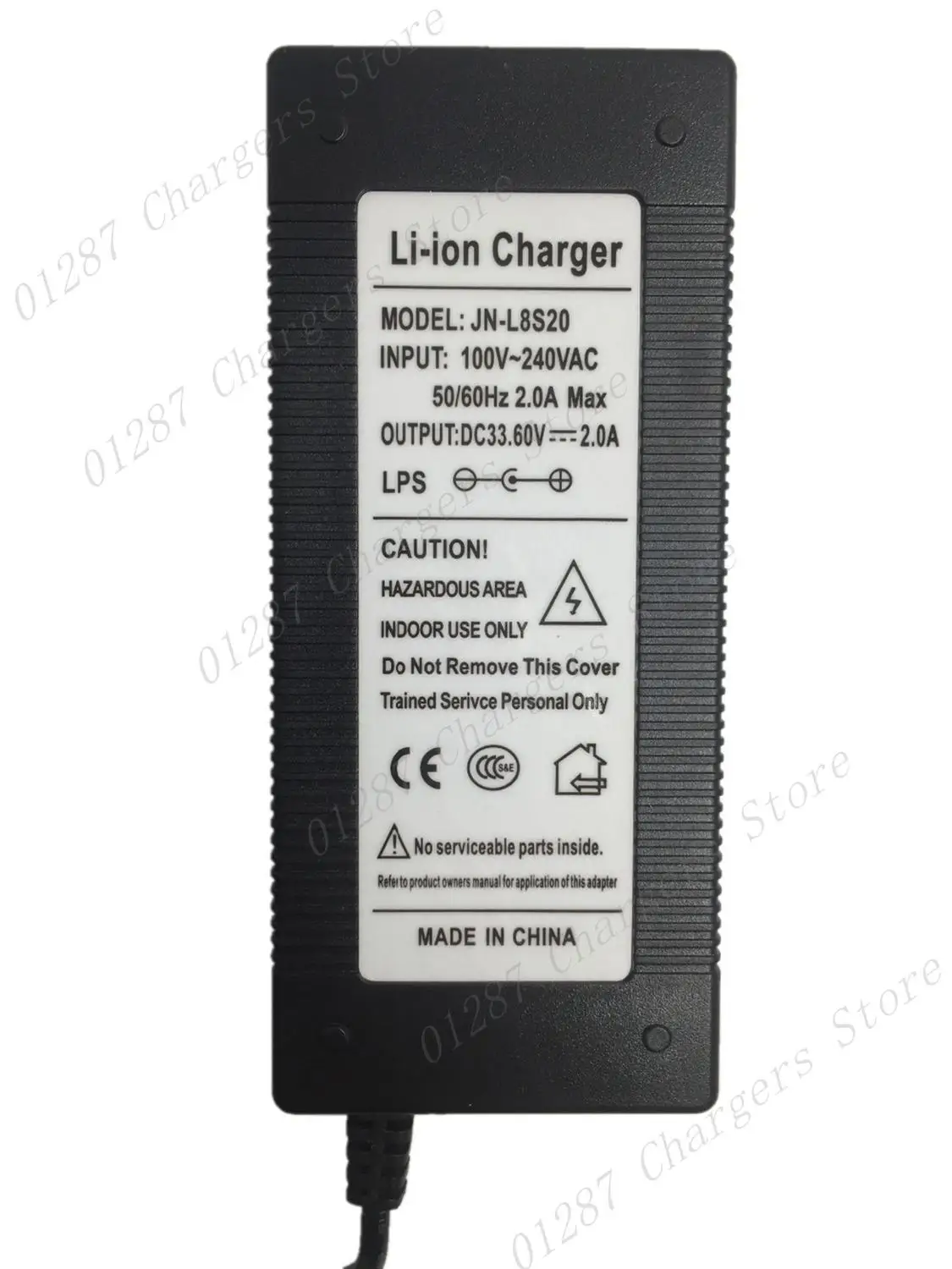 33.6V 2A INPUT100-240V OUT PUT DC: 33.6V 2A charger for 8series lithium li-ion battery good quality warranty