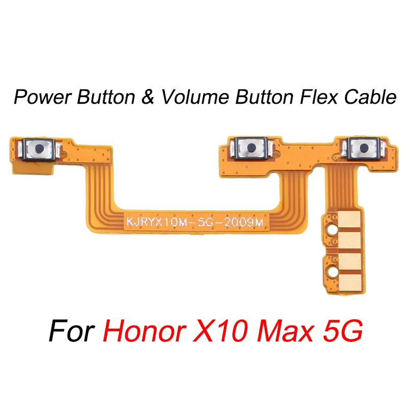 Power Button & Volume Button Flex Cable for Huawei Honor X10 5G, for Huawei Honor X10 Max 5G, for Honor X20, for Honor X20 SE