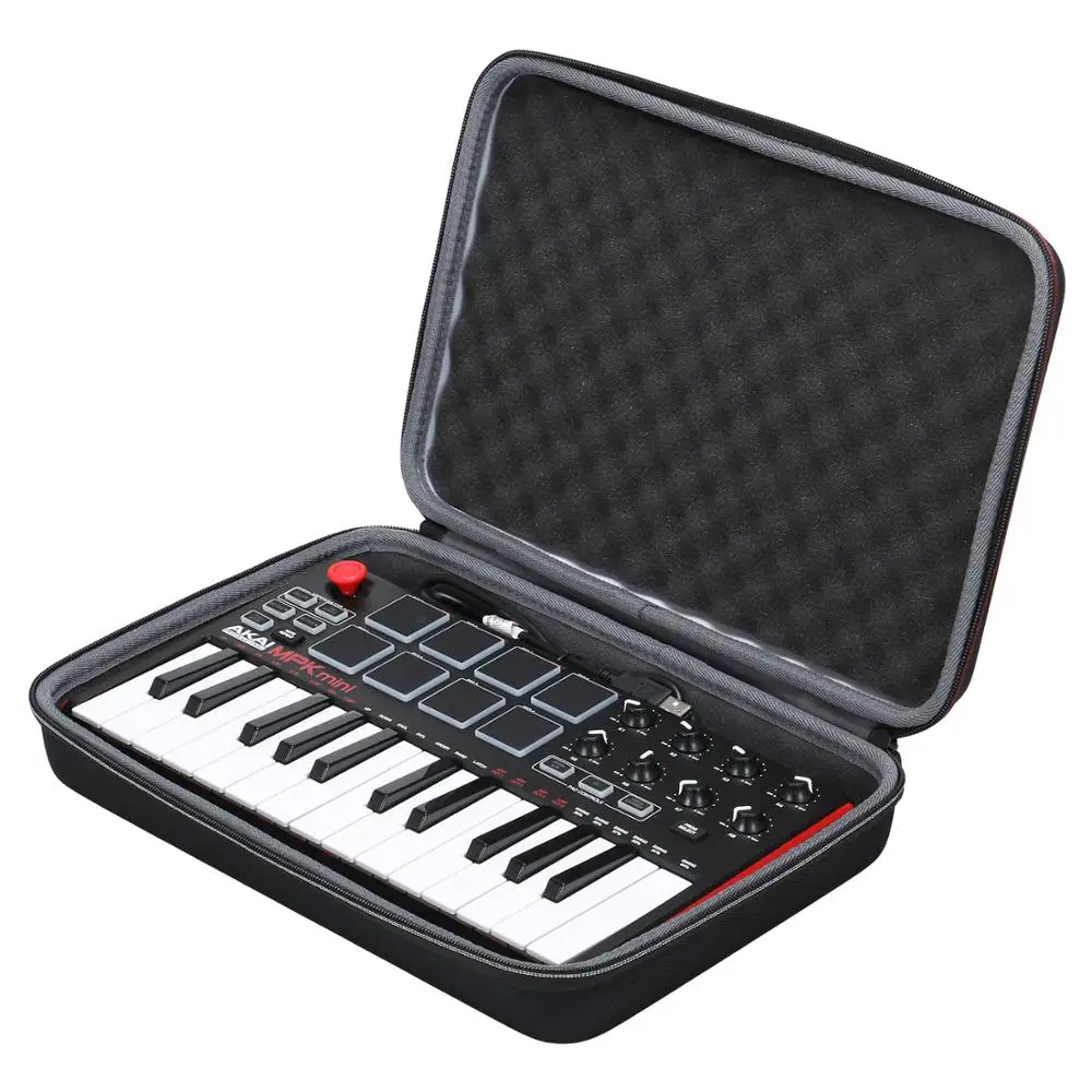 XANAD Waterproof EVA Hard Case for Akai Professional MPK Mini MKII