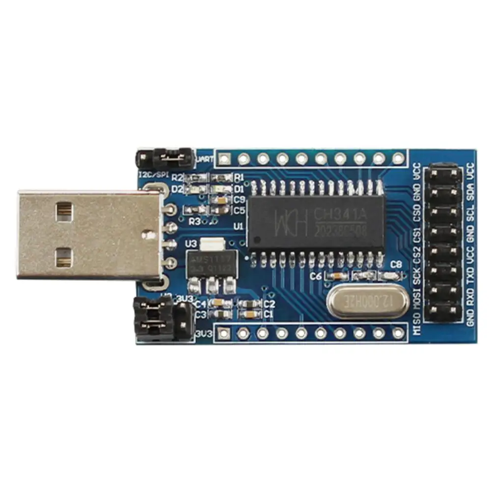 Convertisseur de Port Parallèle CH34l'autorisation Tech USB vers UART IIC éventuelles I TTL ISP EPP/MEM