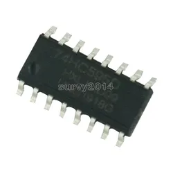 10PCS 74HC595D 74HC595 8-Bit Shift Register SOP-16 IC NEW