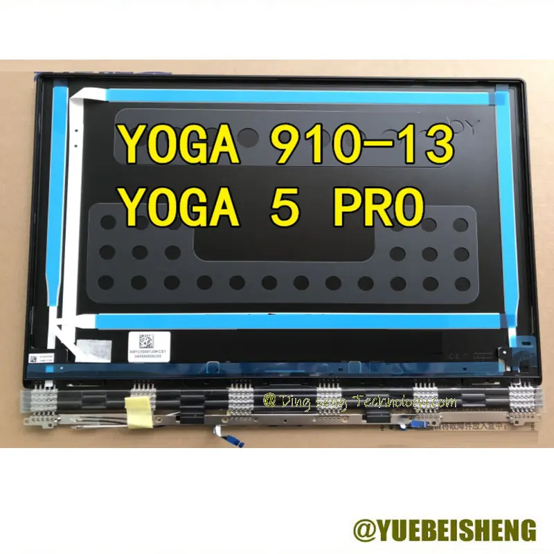 

YUEBEISHENG New for lenovo YOGA 910-13IKB YOGA 5 Pro 910-13 LCD back cover back shell,Black