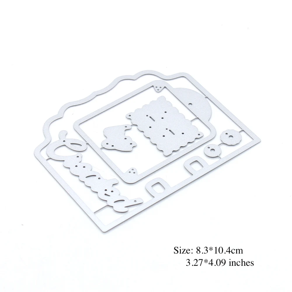 KSCRAFT Elegant Frame Memorydex Metal Cutting Dies Stencils for DIY Scrapbooking Decorative Embossing DIY Paper Cards