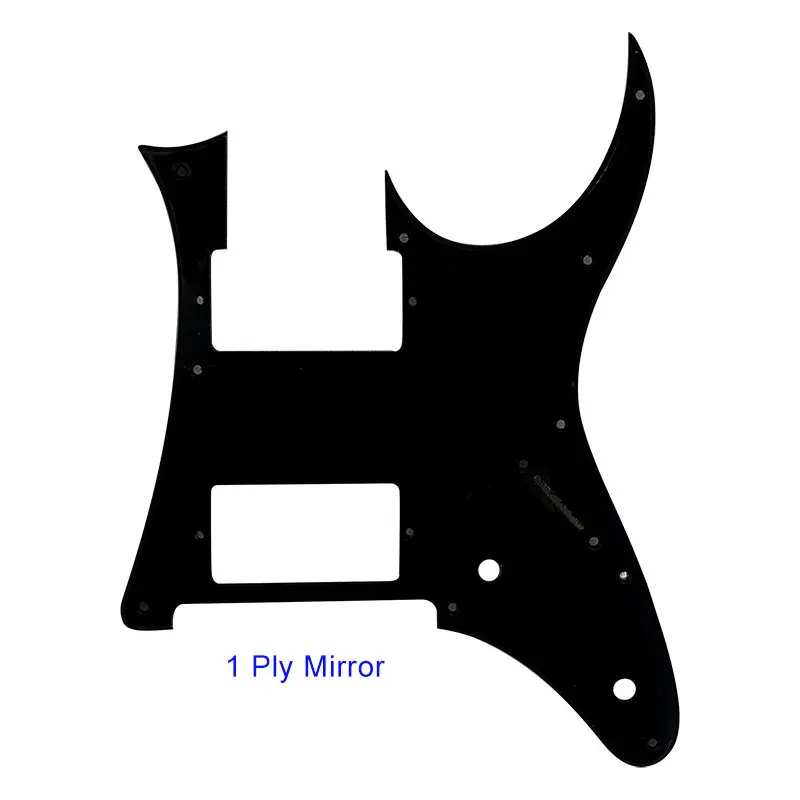 Xinyue Guitar Parts - For 10 Hole Screws MIJ Ibanez RG350MZ Guitar Pickguard Humbucker HH Pickup Scratch Plate Many Colors