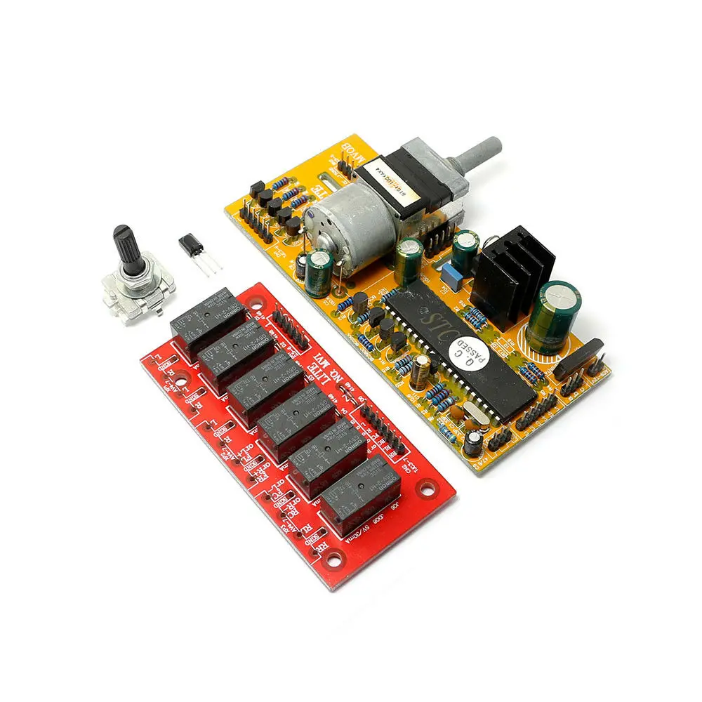 MV04 Quadruple  Motorized Remote Control+Input Potentiometer 9-12V AC