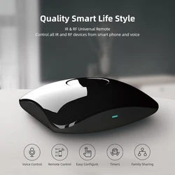 RM4 Pro NEW Broadlink Universal Remote Control, Wireless remote Smart IR remote for TV, Aircon works with Google Home and Alex