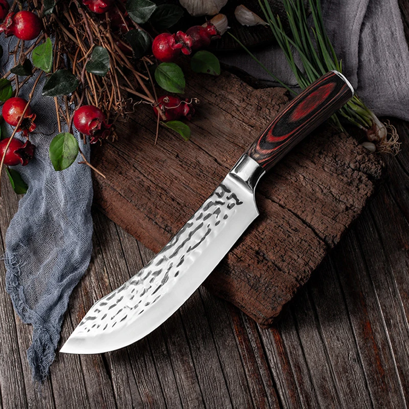 

5Cr15Mov Professional Boning Knives Slaughter House Special Butcher Lamb Cattle Bleeding Knife Eviscerating Bone and Meat Knife