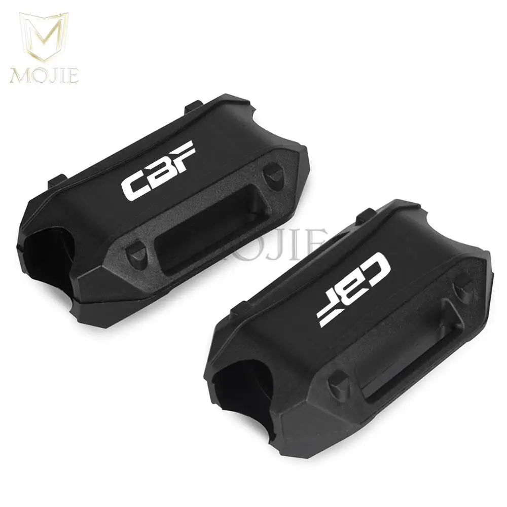 For Honda CBF 125 150 190R 250 500 CBF600 CBF600S CBF600SA CBF1000 CBF1000F Motorcycle Engine Guard Protect Block 25mm Crash Bar