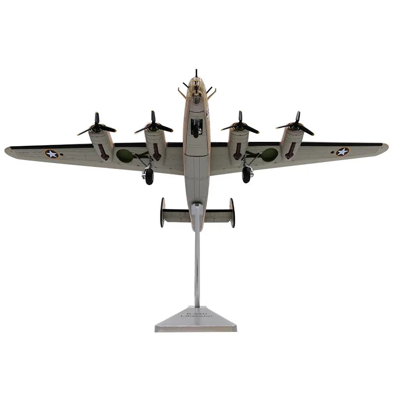 1/72 Scale Alloy Heavy Bomber B-24D US Air Force Aircraft B24D Aircraft Model Fighter Children Gift for Collection Decoration