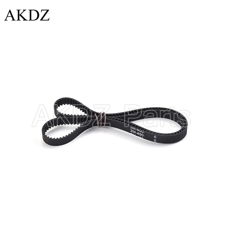 

2MGT 2M 2GT Synchronous Timing belt Pitch length 400 width 6mm/9mm Teeth 200 Rubber closed