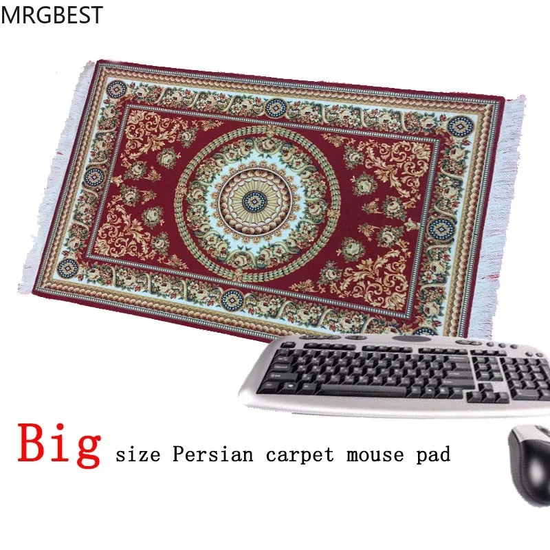 MRGBEST Persian Carpet Gaming Large Mouse Pad High Quality Notebook with Tassel Keyboard  Can Be Used for Table s Pet Mat