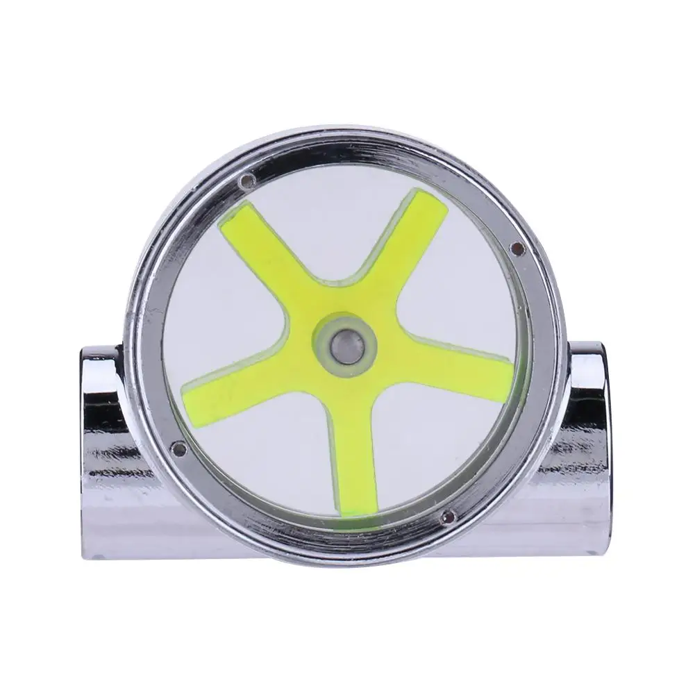 New Water Flow Meter G1/4 5-Leaves Impeller Water Flow Meter for computer PC Cooling System Accessories