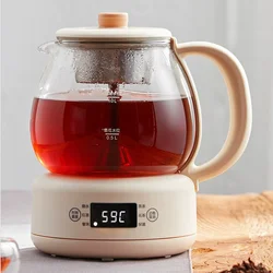 1L Kitchen Electric Kettle Home Appliances Automatic Teapot Glass Tea Steaming Cooking Machine 220V Tea Pot