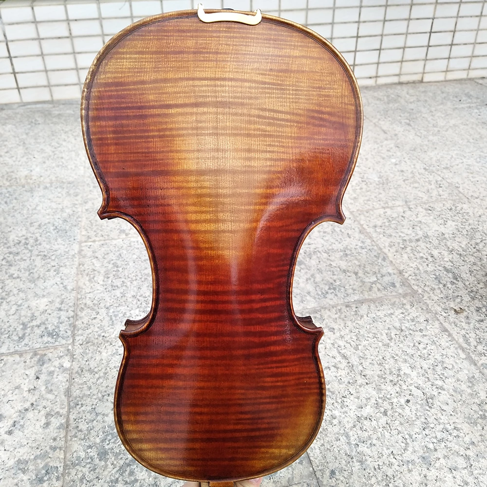 Copy Stradivarius 1716 100% Top Oil Varnish Handmade Violin 4/4 3/4 solid wood Professional Retro violin+ Carbon Fiber Bow Case