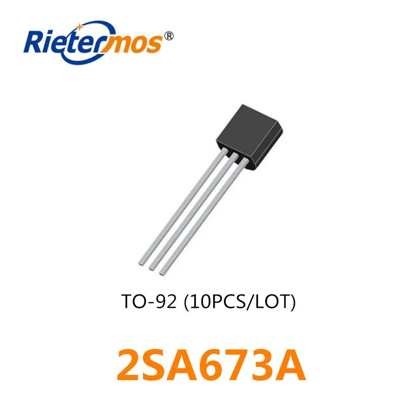 10 قطعة 2SA673A إلى 92 A673A TO92 500MA50V PNP عالية الجودة