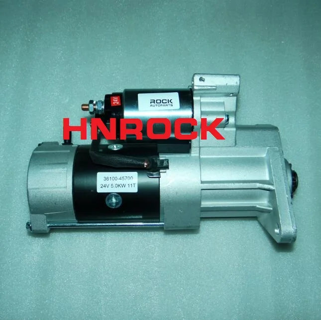 

NEW HNROCK 24V STARTER 1250433 130-80203 151.545.114.000 36100-45700 600256 DRS1262 PXPSA-806 STA4570 UD02624S