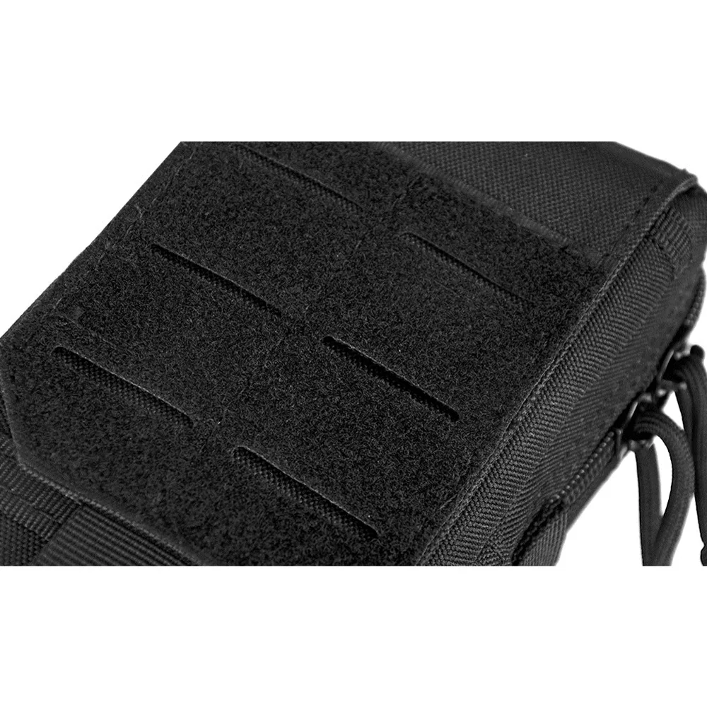 Bolsa de herramientas táctica Molle 600D de nailon EDC, chaleco de cintura, bolsa compacta, paquete para hombres, funda de caza para teléfono móvil al aire libre, Airsoft