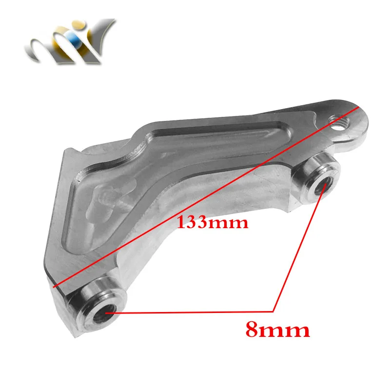 Dio Af 18/27/28/34/35 DIO50 ZX50 Rpm Adelin Frando Radial For 200mm 용 오토바이 브레이크 캘리퍼 브래킷 어댑터 지원