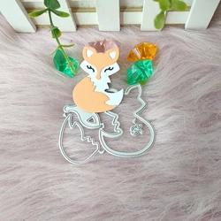 New Fox Metal Cutting Dies Decorative DIY Scrapbooking Steel Craft Die Cut Embossing Paper Cards Stencils