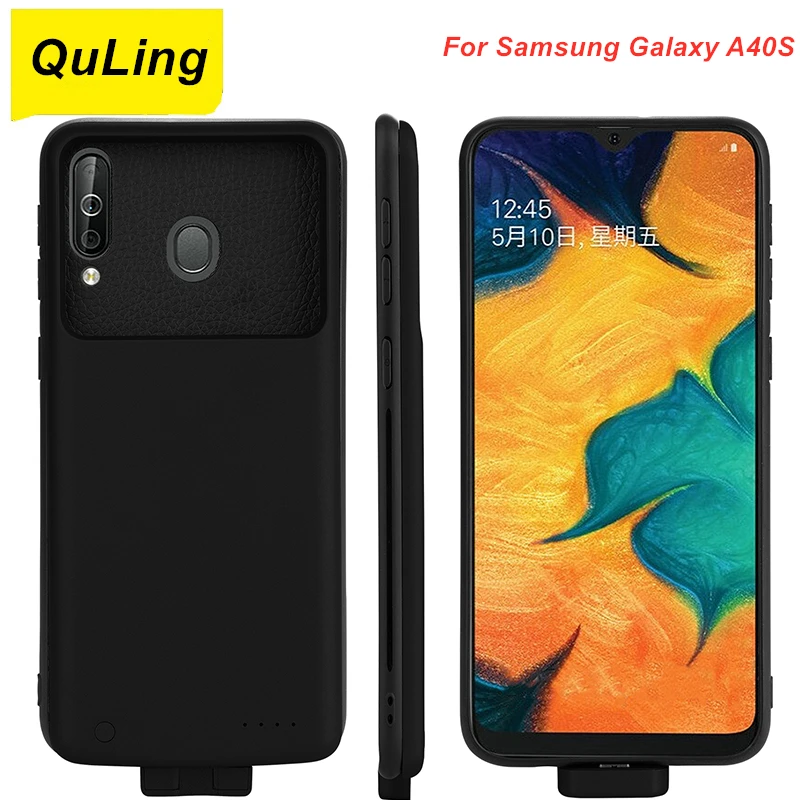 

QuLing 5000 Mah For Samsung Galaxy A40S Battery Case A40S Battery Charger Bank Power Case For Samsung Galaxy A40S Battery Case