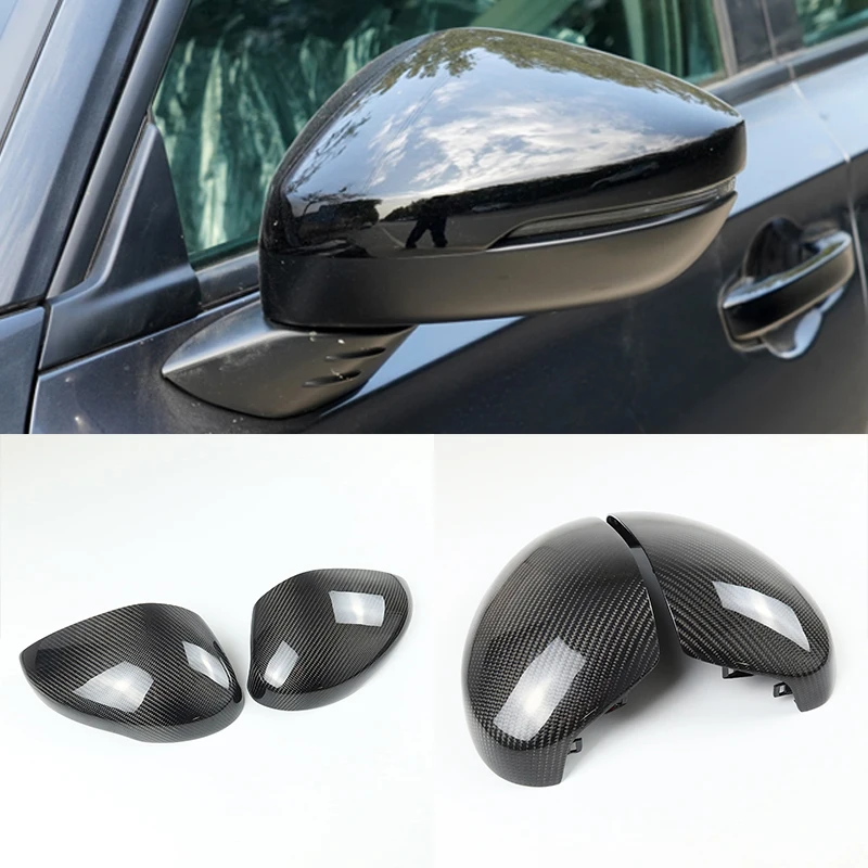 

For Honda For Civic 11th Generation 2022-2023 Real Carbon Fiber Car Rearview Door Side Mirror Cover Cap Trim Shell Accessories