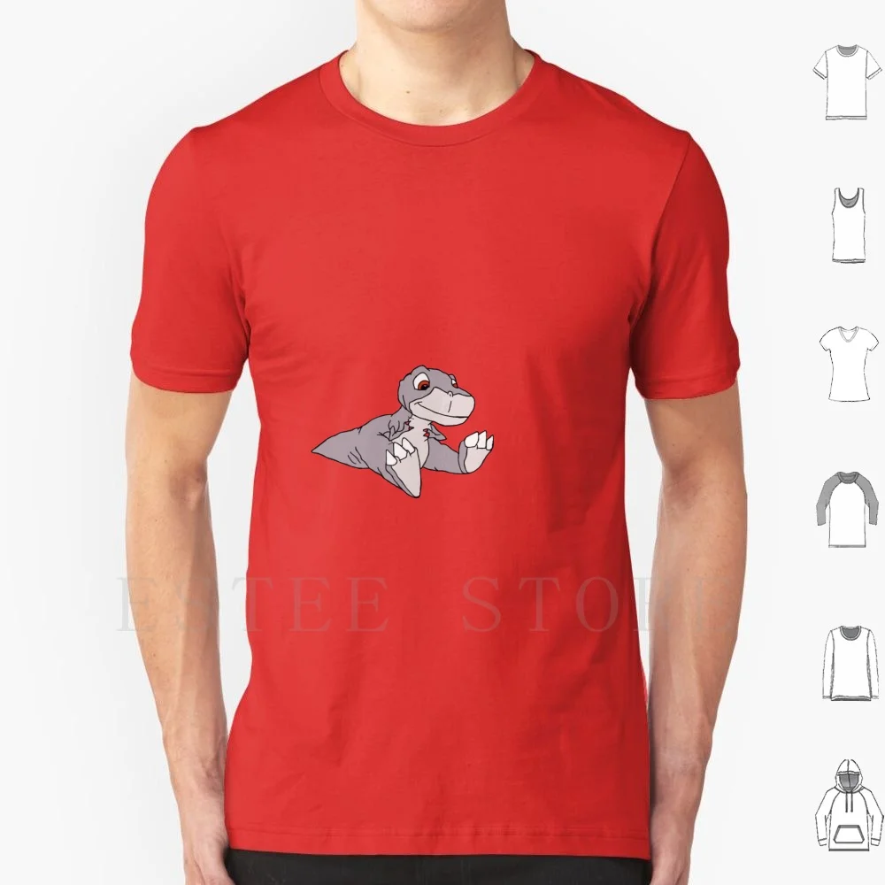 Land Before Time T Shirt Cotton Men DIY Print Sharp Tooth Land Before Time Dinosaur