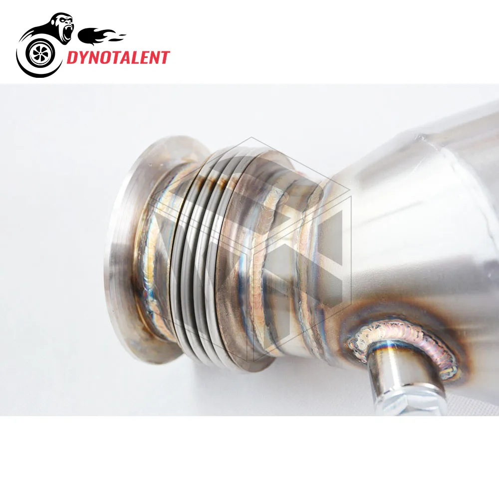 DYN RACING SS304 النازل لـ M135i(x) F20 / F21/335i(x) F30 / F31 / F34 /435i(x) F32 / F33 حتى 06/2013 Catless Downpipe