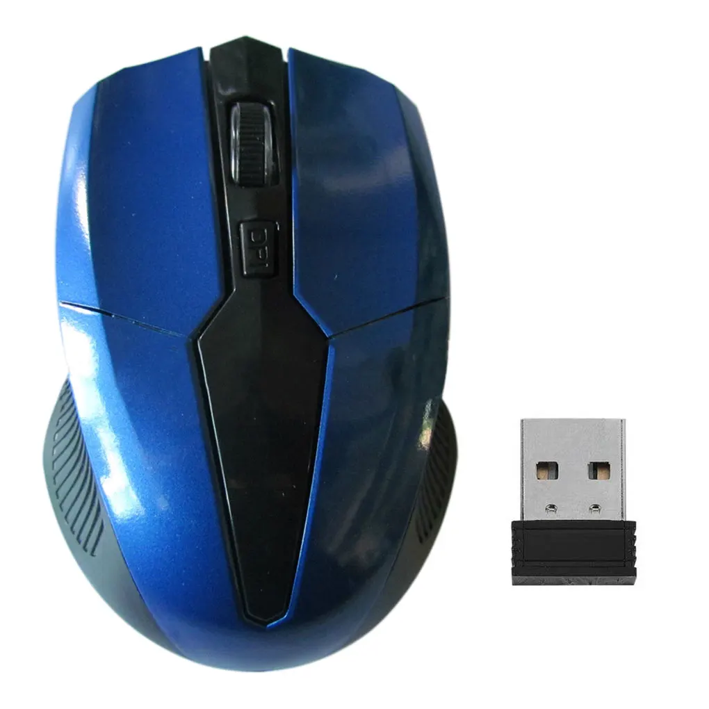 

2.4Ghz Wireless Mouse 1200DPI Adjustable Home Office Computer Game Optical Gaming Cordless Mice,Yellow