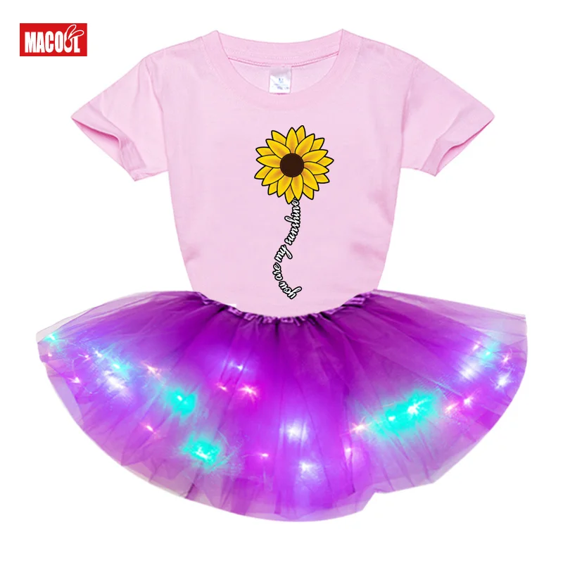 

Baby Girls Dresses Clothes Kids Cotton Dress Animal Appliqued Children Clothing Toddler Girl tutu Dress Princess Costume 2-8Y