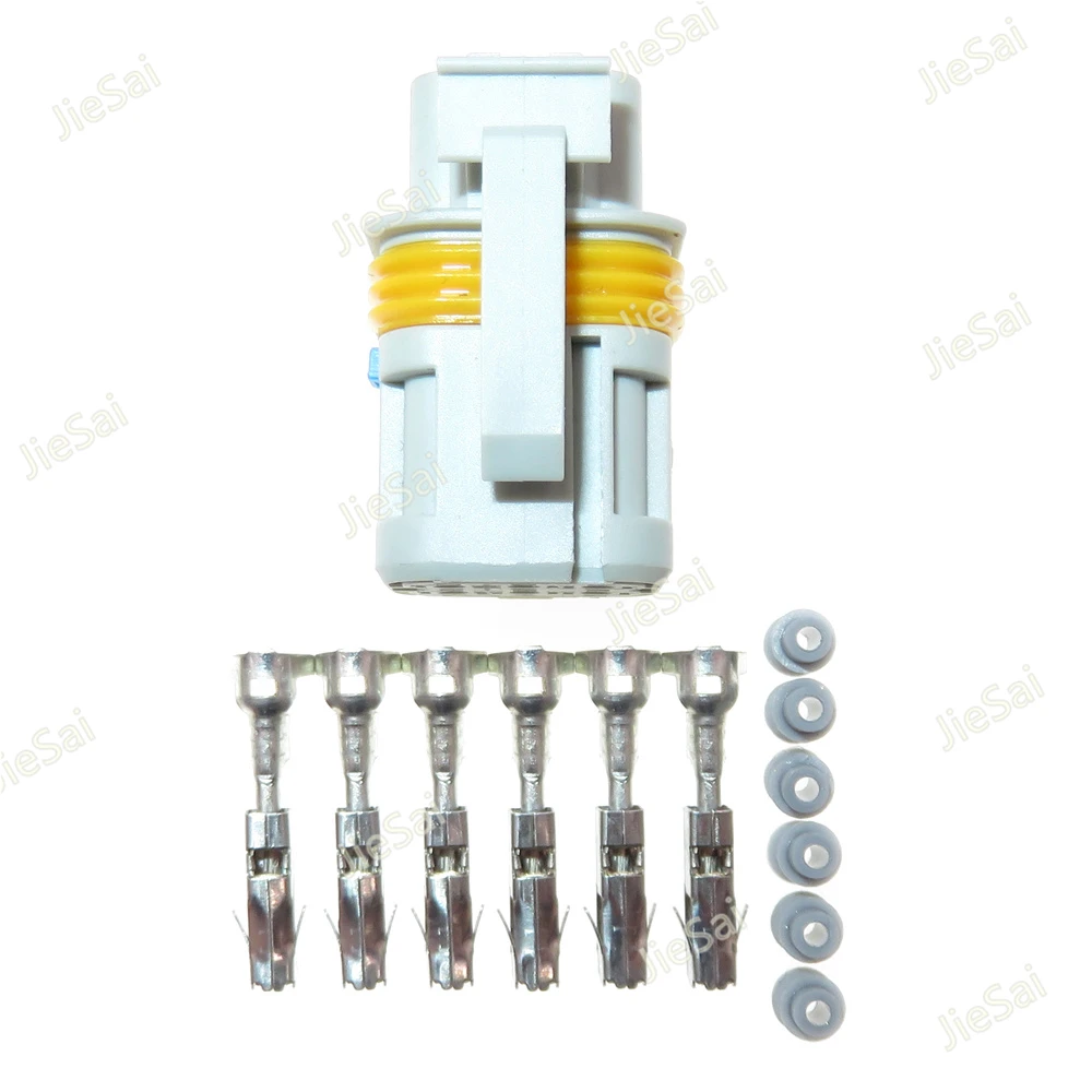 6 Pin Auto Wire Connector Plastic Housing Car Modification Accessories 1.5 Series Automotive Electric Cable Socket