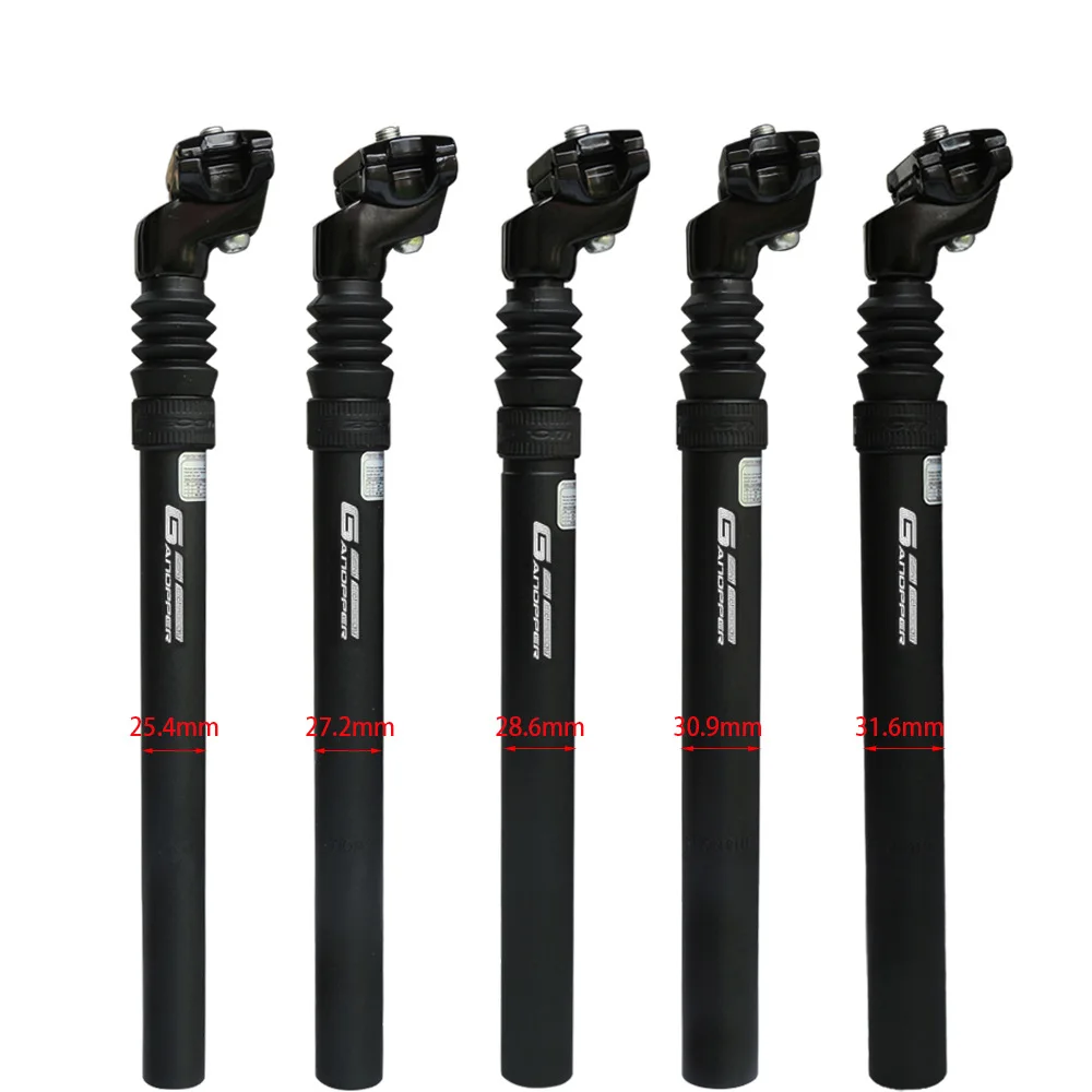 25.4/27.2/30.4/30.8/30.9/31.6X350MM  MTB Road Bicycle Seatpost Suspension Shock Absorb Seat Post Tube Damping Bike Accessories