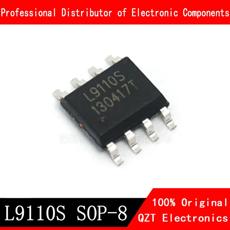 10pcs/lot L9110S L9110 9110 SOP8 full bridge drive motor driver chip In Stock