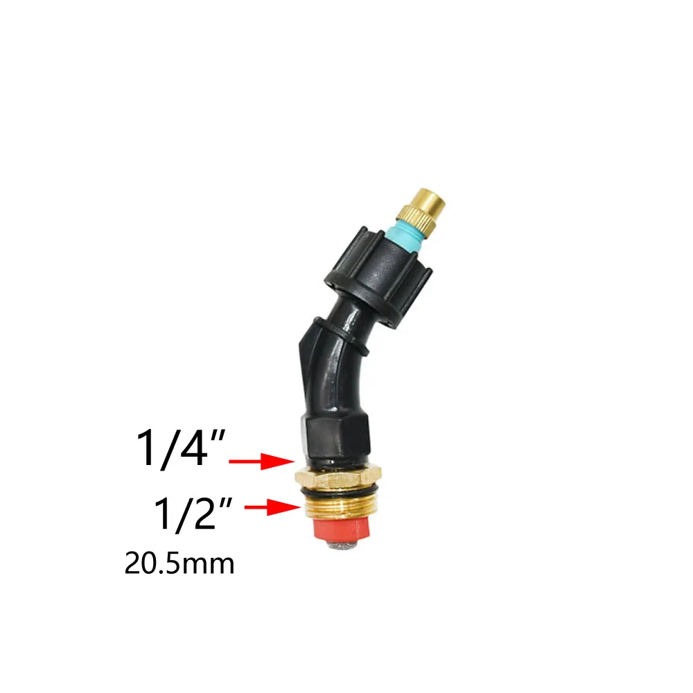 Garden Sprayer Nozzle With 1/2 1/4 Inch Thread 1/2/3 Hole Water Mist Nozzle Garden Sprinklers Irrigation Watering 1Pcs