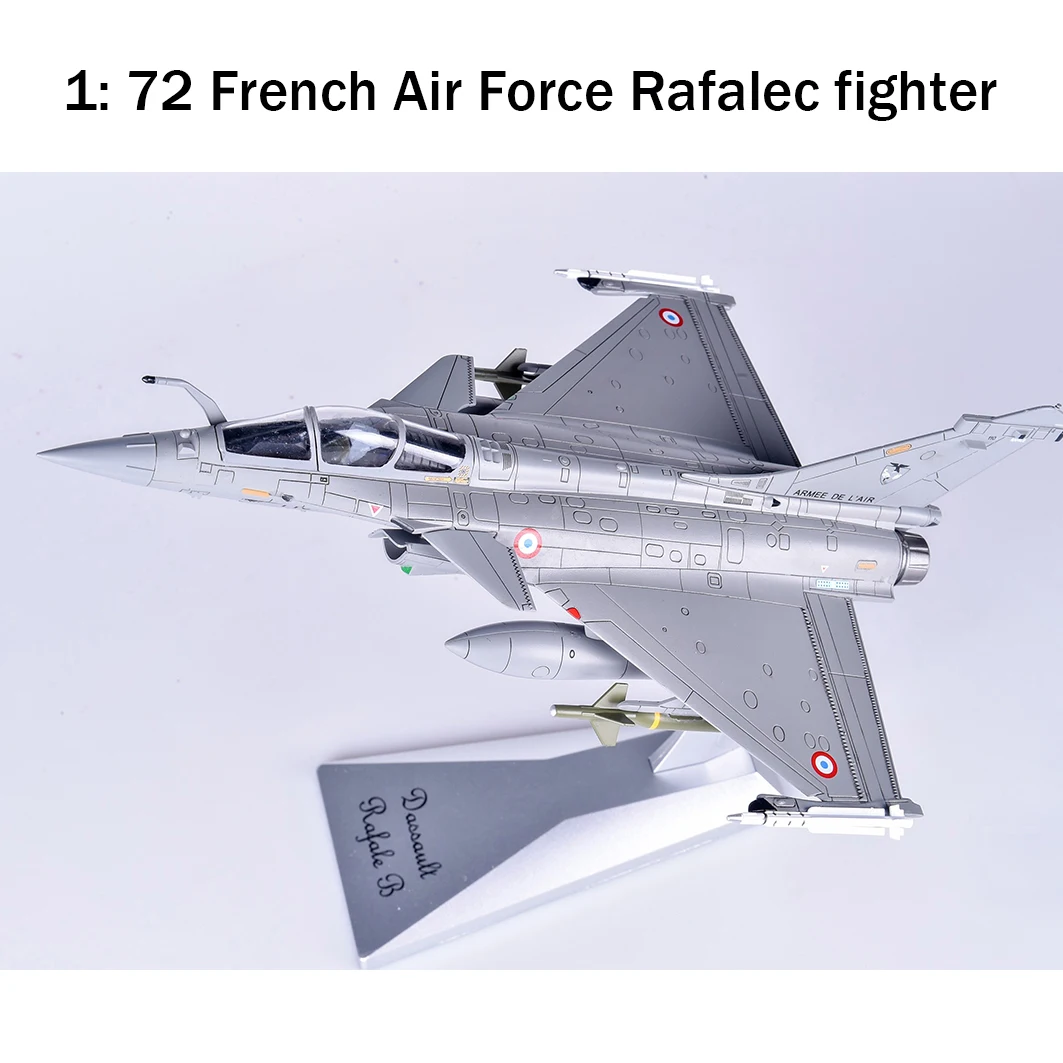 

1: 72 French Air Force Rafal c fighter Hamantan operation in Libya Alloy aircraft model