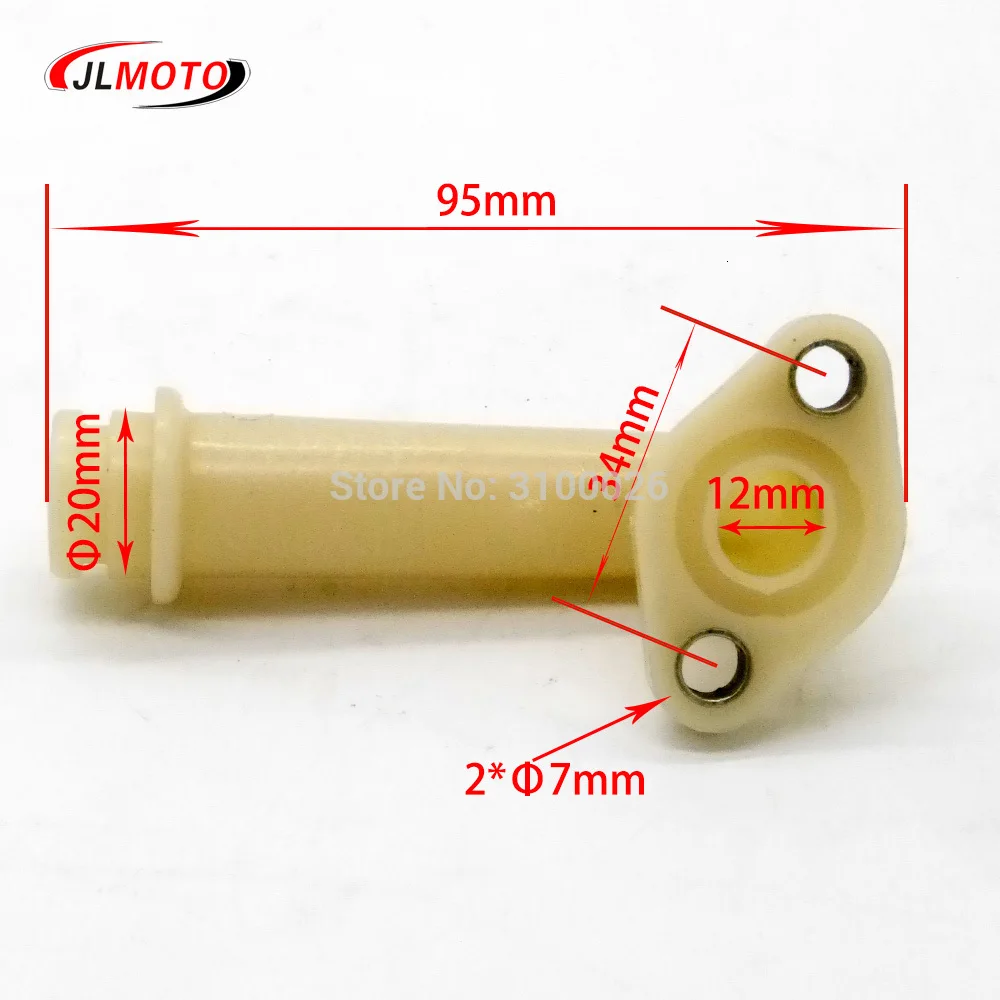 Pipe Bending 169 Water Pump Fit For 1P73MM 250cc 300cc Majesty Engine YP250 LH250 JINLING JLA-931E 925E ATV Quad Bike Parts