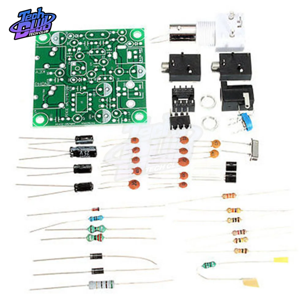 S-Pixie CW QRP Shortwave Radio Transceiver Radio 7.023-7.026 MHz Potentiometer Resistor Capacitor IC Chips DIY Kit Dropship