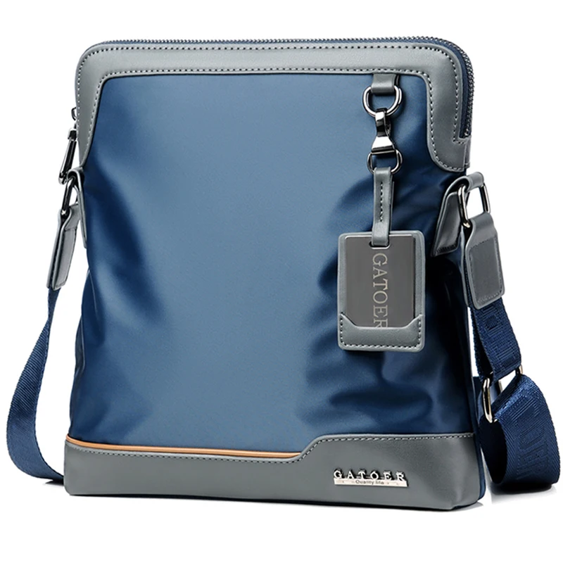 Imagem -03 - Bolsa de Ombro Oxford Impermeável para Homens Pequena Bolsa Crossbody Mensageiro Casual Esportes Juvenis de Alta Qualidade Quente