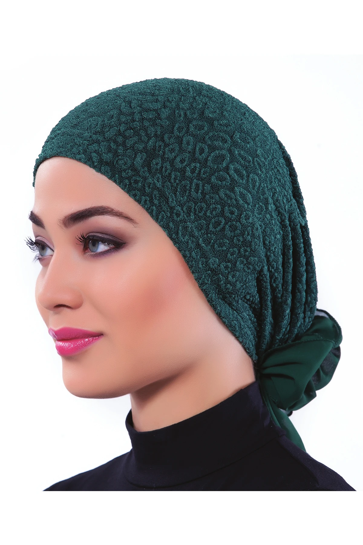 2024 New Fashion Brocade Gauzy Ready Turban Hijab Bonnet Scarf Cancer Cap Special Women Product Beret Bandana Muslim