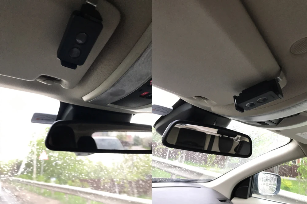 New Car Key Clip Holder Car Sun Visor Clip Garage Door Control Adjustable 47-68mm Garage Remote Control Clip Accessories Opener