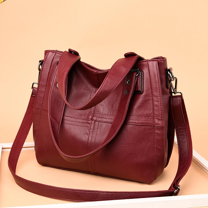 

Luxury Brand Women Handbag High Quality Leather Crossbody Bags for Women Casual Ladies Shoulder Bag Designer Tote Bag