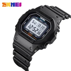 2020 SKMEI Fashion Sports Watch Colorful LED Digital Novel Color Electronic Watches PU Strap Waterproof Wrist Watch reloj hombre