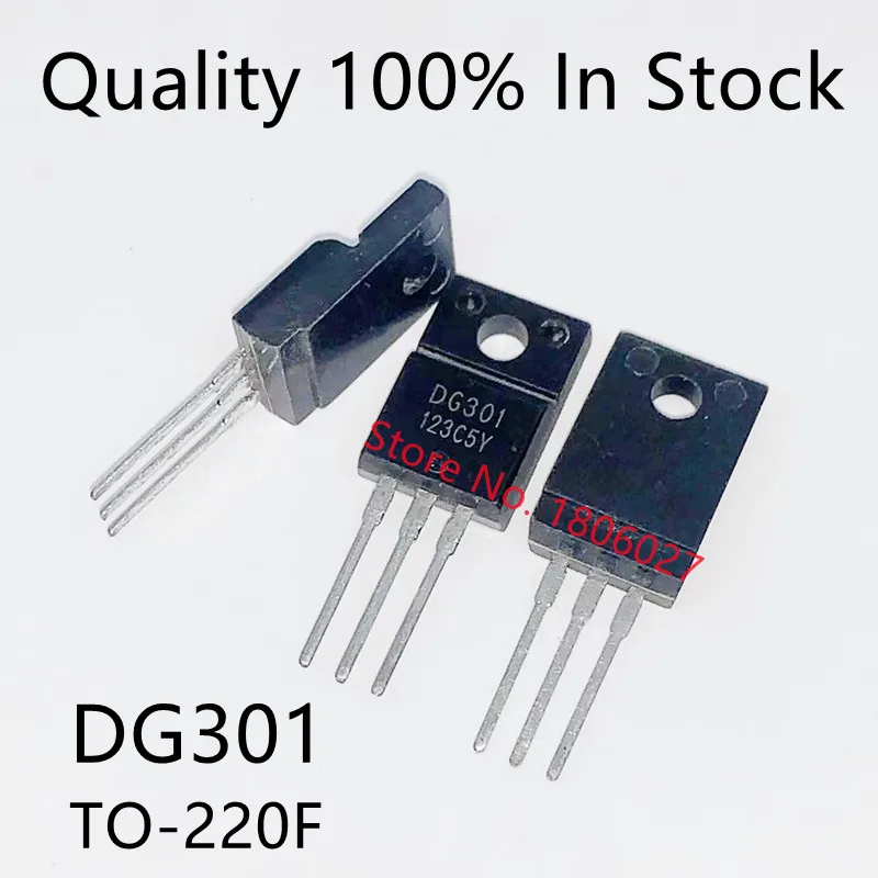 10PCS/LOT    DG301  301  DG302  302  TO-220F