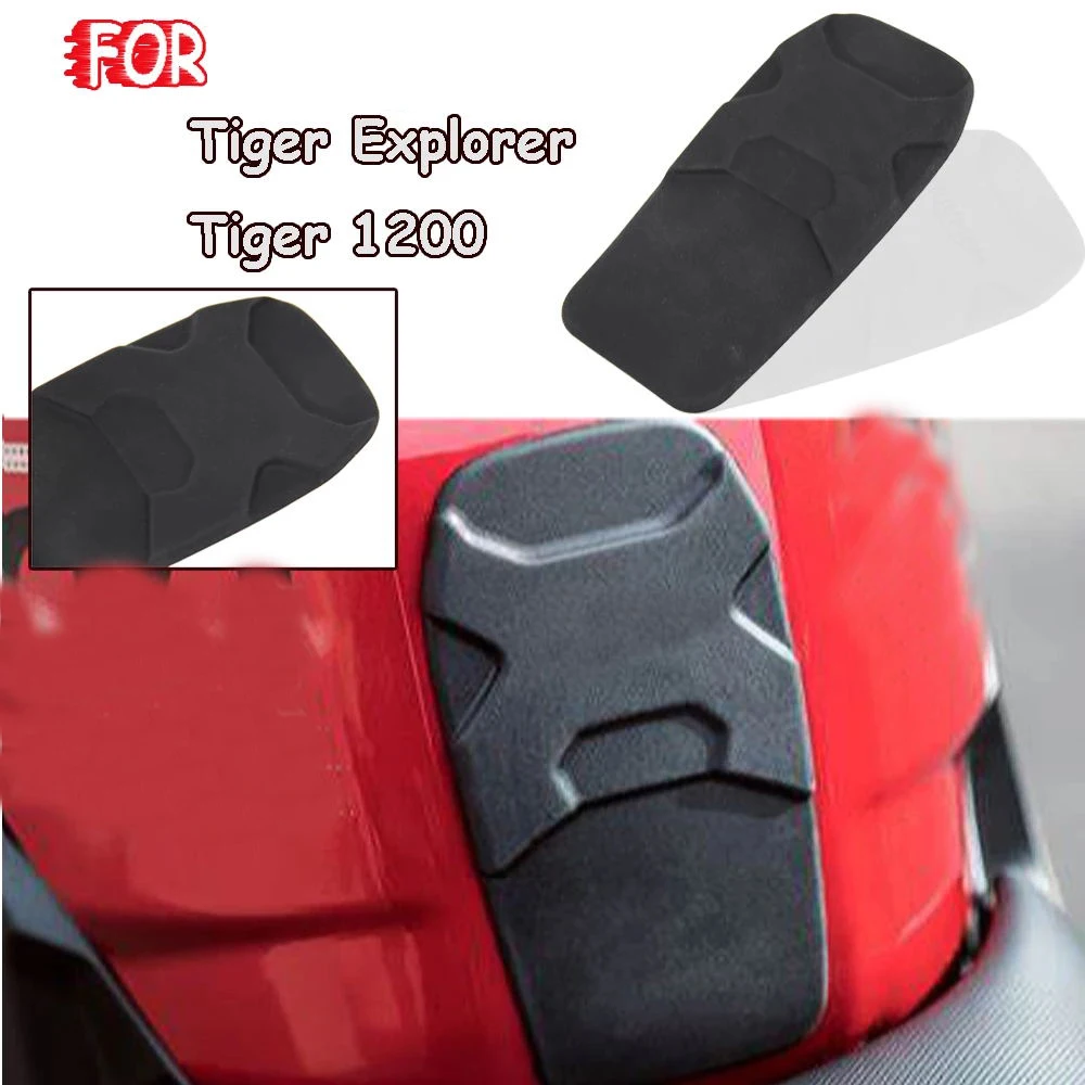 

New Motorcycle For Tiger Explorer For Tiger 1200 XCX XCA XRX Fuel tank pad Tank Pads Protector Stickers Knee Grip Traction Pad