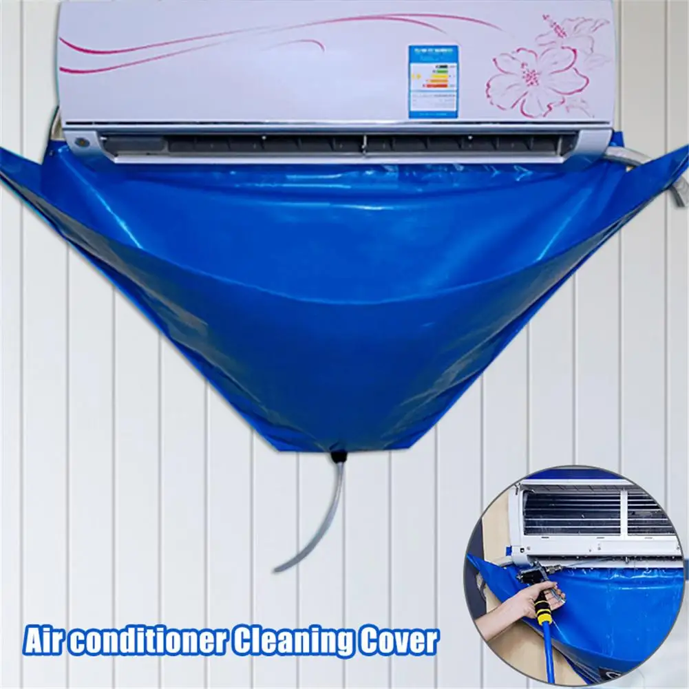 Air Conditioner Cleaning Cover Hanging Machine Waterproof Household Wall Mounted Air Conditioner Cleaning Dust Cover Clean Tool