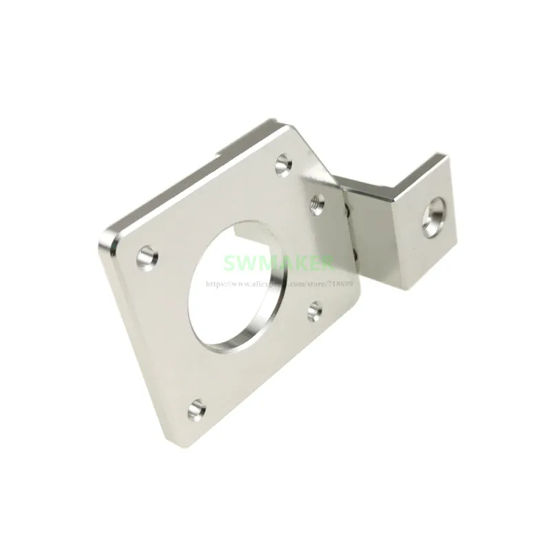 1 Chiếc CR-10 CR-10S Loạt Tất Cả Kim Loại Y Trục Động Cơ Cố Định Chân Đế/Nẹp Đen Cho 2040 Hồ Sơ Creality 3D Máy In Phần